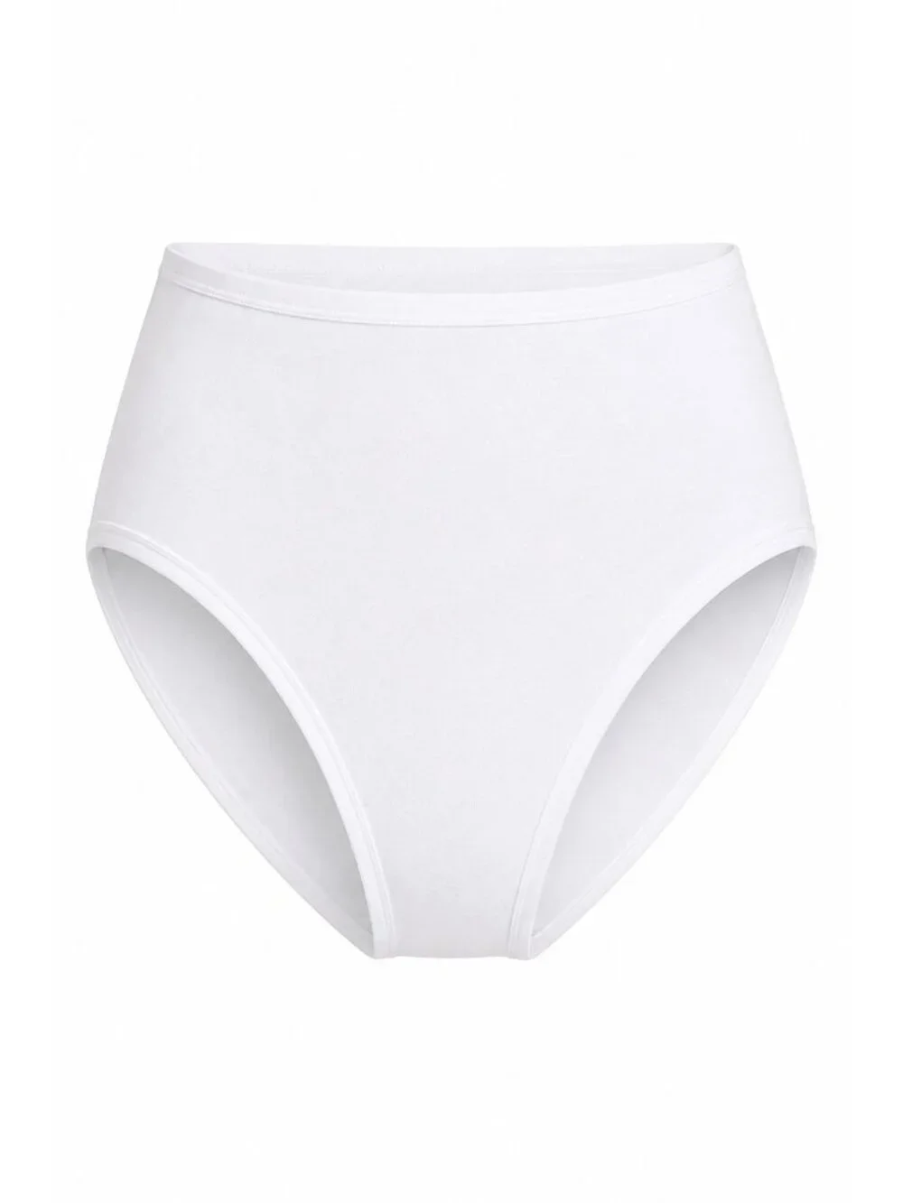 NWT Jockey Set of 3 Supersoft Soft & Comfy French Cut Panties Sz L/7 White